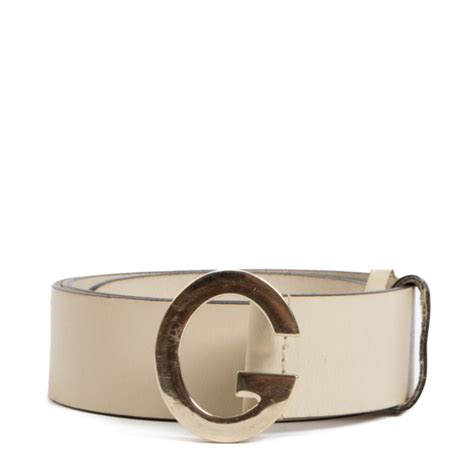 gucci cream leather belt|Gucci leather belt for men.